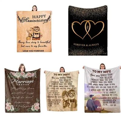 Super suave tamaño personalizado de franela lanzar manta en estilo navideño decoraciones impresas