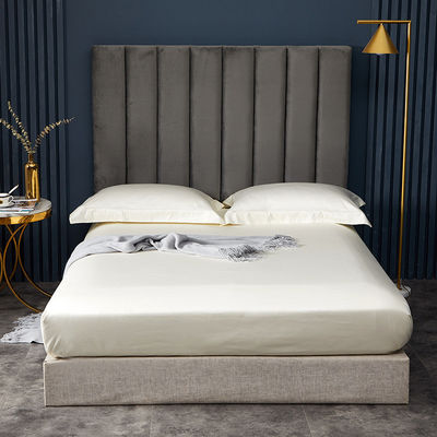 Lámina de cama de bambú de tamaño king de 4 piezas para dormir cómodamente