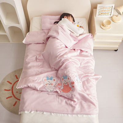 Hypoallergenic 100% poliéster llenando colcha de verano para niños para un sueño saludable