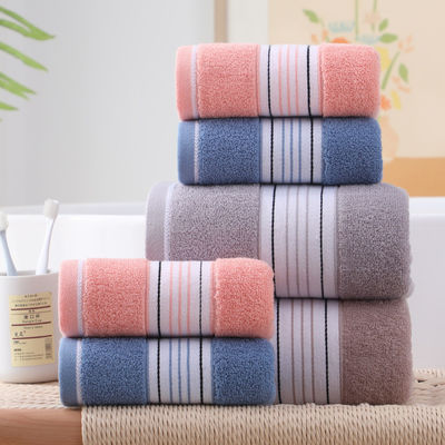 Logotipo personalizado de algodón Jacquard Toallas para adultos Toallas de baño para el hogar y actividades deportivas