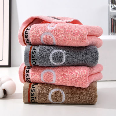 Toallas personalizadas de color a cuadros para limpieza facial diaria y absorción de agua