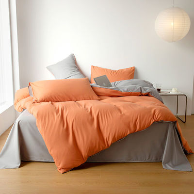 60 Cuenta de tejidos algodón lavado 2024 Cuatro piezas de ropa de cama para sus necesidades