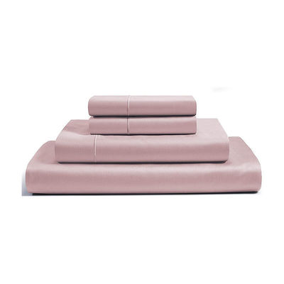 600TC Set de sábanas de cama de algodón egipcio para el hogar con sábanas ajustadas a medida y sábanas planas de enfriamiento