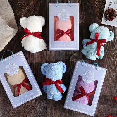 Toalla suave para la piel amigable para la boda regalo de Navidad embalaje personalizado logotipo souvenir