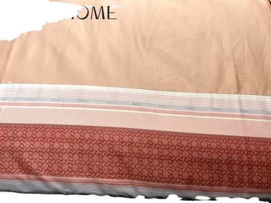 Cama de cama de hotel 4 piezas de cama de algodón egipcio con patrón de mosaico moderno