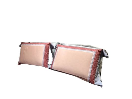 Cama de cama de hotel 4 piezas de cama de algodón egipcio con patrón de mosaico moderno