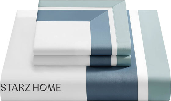 Europa Diseño Estilo Queen tamaño de algodón Sillones de cama dobles Set de ropa de cama de cubierta de edredón 3-3.5kg