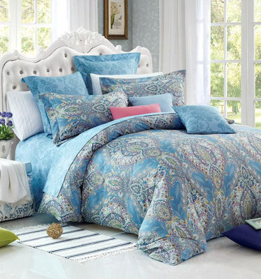 Tamaño personalizado Tejido Invierno Sabanas Caliente Capa de edredón ropa de cama conjuntos de lujo Queen Comforter conjuntos
