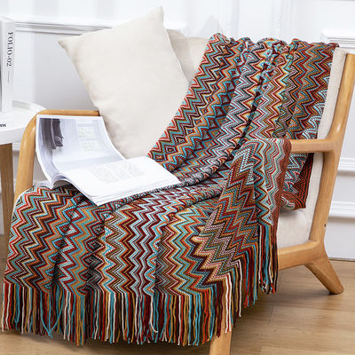 Mantel de punto de estilo sencillo elegante y transpirable para oficina de verano o siesta en casa