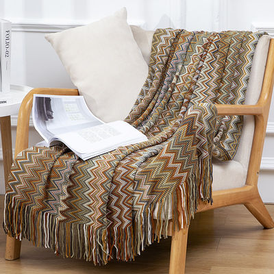 Mantel de punto de estilo sencillo elegante y transpirable para oficina de verano o siesta en casa