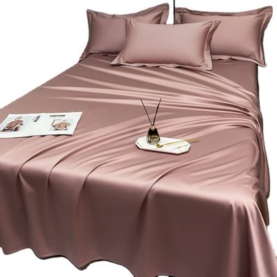 Personalización Impreso Lábanas de cama de verano fresco Tricotado de algodón para el hogar Hotel Ultra Cool