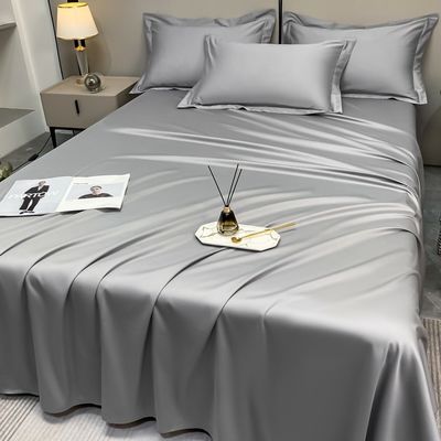 Personalización Impreso Lábanas de cama de verano fresco Tricotado de algodón para el hogar Hotel Ultra Cool