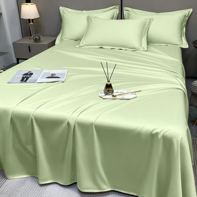 Personalización Impreso Lábanas de cama de verano fresco Tricotado de algodón para el hogar Hotel Ultra Cool