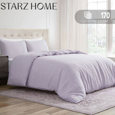 Set de ropa de cama desechable para todas las temporadas 100% de manta de lino con elástico y mejor reseñado