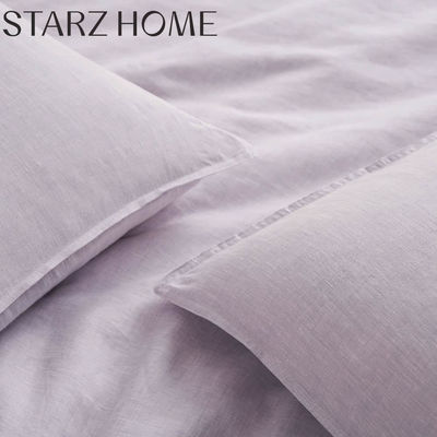 Set de ropa de cama desechable para todas las temporadas 100% de manta de lino con elástico y mejor reseñado