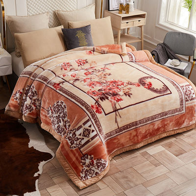 Cubierta de sublimación de poliéster tejido para cama de lujo Cubierta de casa impresa en invierno