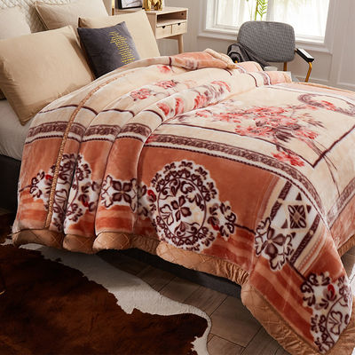 Cubierta de sublimación de poliéster tejido para cama de lujo Cubierta de casa impresa en invierno