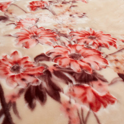 Cubierta de sublimación de poliéster tejido para cama de lujo Cubierta de casa impresa en invierno