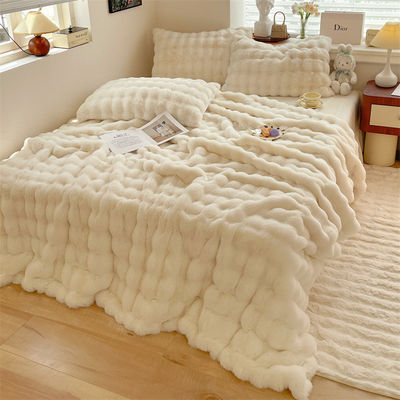 Otoño e invierno Blanco para dormir 200x230cm para noches relajantes