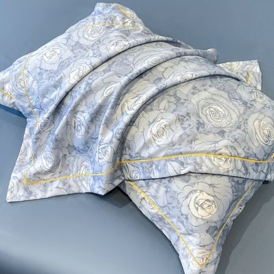 Estándares Nacionales Calidad de Color Fidelidad de Hielo Set de ropa de cama de seda Sillón de cama para cama de 2,0 m
