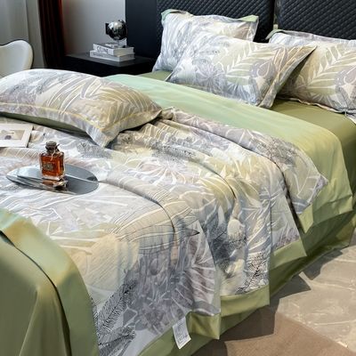 Estándares Nacionales Calidad de Color Fidelidad de Hielo Set de ropa de cama de seda Sillón de cama para cama de 2,0 m