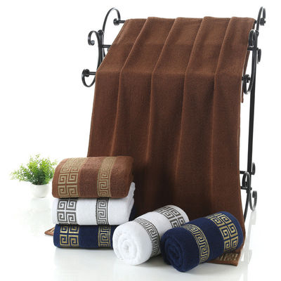 3 kg de bordado de hotel de lujo personalizado grueso super suave baño baño 100% de algodón Toallas