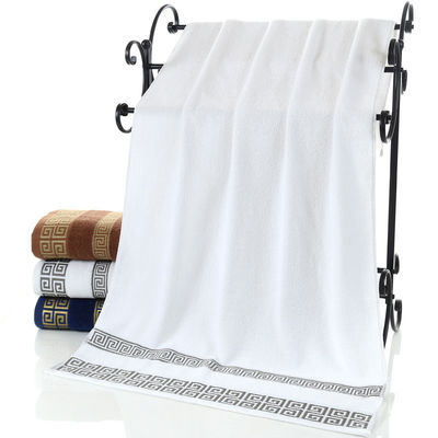 3 kg de bordado de hotel de lujo personalizado grueso super suave baño baño 100% de algodón Toallas