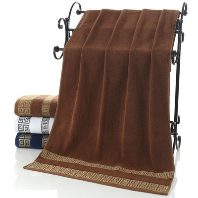 3 kg de bordado de hotel de lujo personalizado grueso super suave baño baño 100% de algodón Toallas