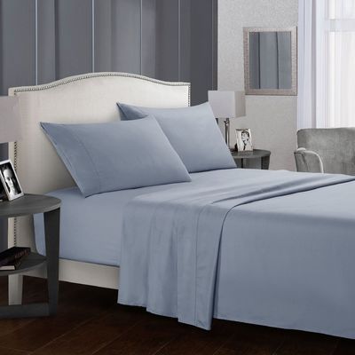 Set de ropa de cama de poliéster de algodón de cuatro piezas para los mercados transfronterizos europeos y estadounidenses