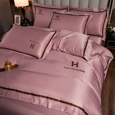 Lentes de cama de lujo no desechables de hielo y seda para dormir cómodamente