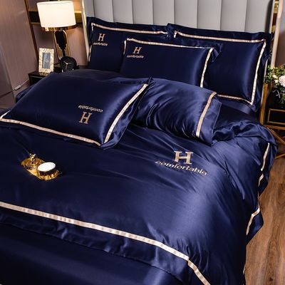 Lentes de cama de lujo no desechables de hielo y seda para dormir cómodamente
