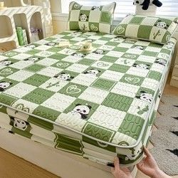 Experimenta la sensación de enfriamiento con el conjunto de ropa de cama de seda modelo 2024 al estilo europeo