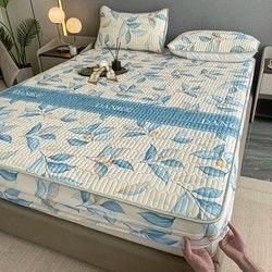 Experimenta la sensación de enfriamiento con el conjunto de ropa de cama de seda modelo 2024 al estilo europeo