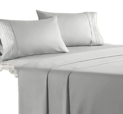 Set de ropa de cama de hotel de 5 estrellas con normas nacionales de resistencia al color y 300tc de hilo