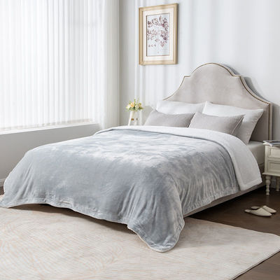 Marines ligero de lana de lana de cama de extensión manta acogedora Plush Microfibra Confort Set