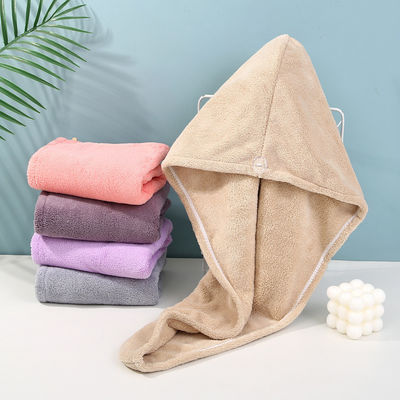 Home Hotel Spa tapa de ducha de microfibra para la promoción de toallas para cabello seco