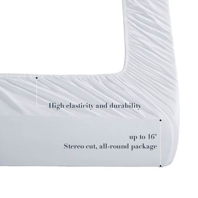 Lentes de cama de bambú 100% orgánico ropa de cama con resistencia al color grado 4 en estilo moderno