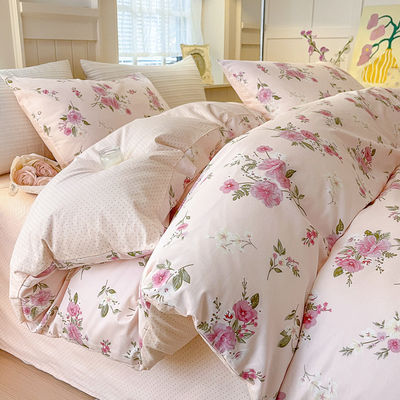 Conjunto de confort para todas las estaciones de clase Aerobica de doble capa de hilo de cuatro piezas de Francia