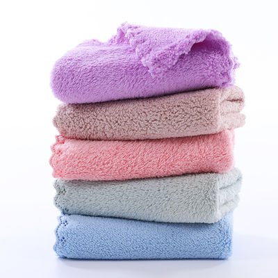 Toalla de tela de cocina de color personalizado para secar rápidamente y limpiar fácilmente