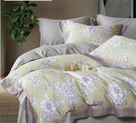 Patrón infinito Tipo 300tc Cuenta de hilos Sillones de cama en floral Impreso 100% algodón