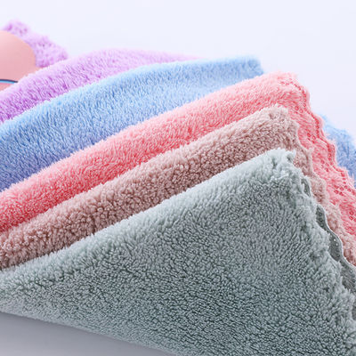 Toalla de tela de cocina de color personalizado para secar rápidamente y limpiar fácilmente