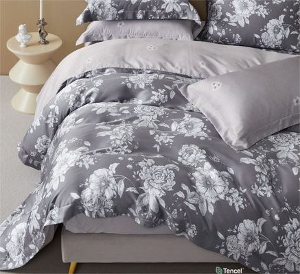 Patrón infinito Tipo 300tc Cuenta de hilos Sillones de cama en floral Impreso 100% algodón