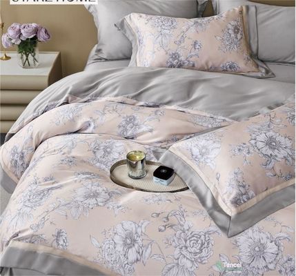 Patrón infinito Tipo 300tc Cuenta de hilos Sillones de cama en floral Impreso 100% algodón