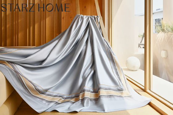High Count Pima Cotton Jacquard Patchwork Set de ropa de cama en estilo de diseño de lujo moderno