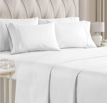 Imagen muestra una cama de bambú sostenible para una experiencia de sueño sedosa y cómoda