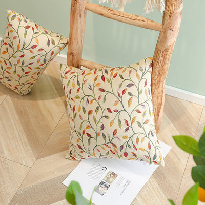 No desechable Jacquard Willow Leaf Pillow 450/350g 3D de lija de almohada Núcleo incluido