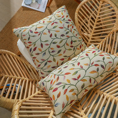 No desechable Jacquard Willow Leaf Pillow 450/350g 3D de lija de almohada Núcleo incluido