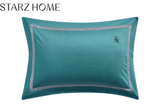 Permeabilidad al aire estilo europeo 100% algodón Jacquard 300TC 4Pcs ropa de cama conjuntos sin relleno