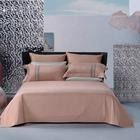 Tejido 100% de algodón 4 piezas ropa de cama ropa de cama con edredón y cubierta de cama