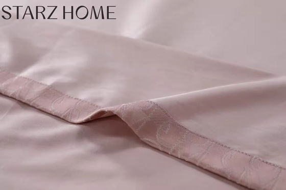 60s Cuenta de tejido 100% algodón 4pcs ropa de cama ropa de cama conjunto de ropa de cama con tapicería